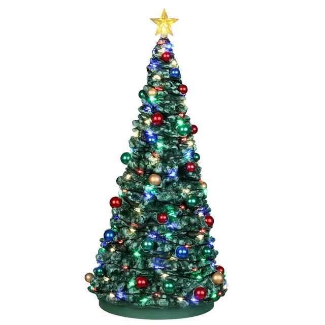 lemax-outdoor-holiday-tree-beleuchteter-weihnachtsbaum image 1