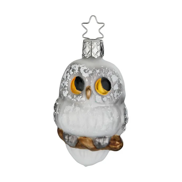 inge-glas-wei-er-uhu-figur-7-cm image 1