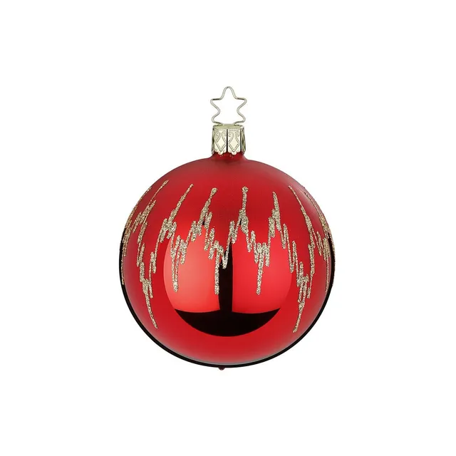 inge-glas-festtagsfreude-christbaumkugel-6-cm-rot image 1