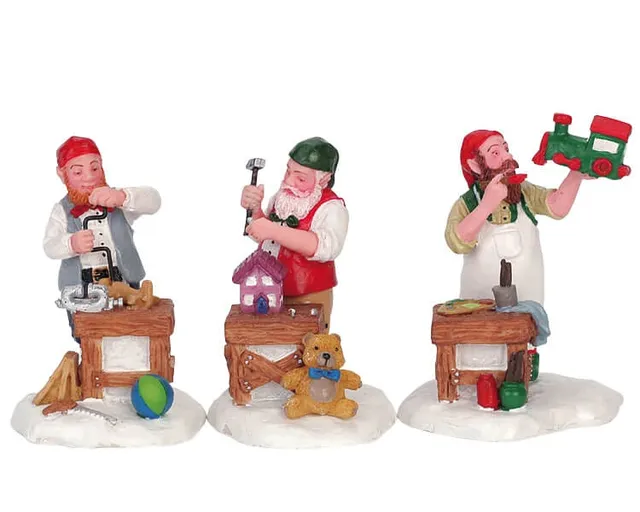 lemax-santa-s-little-helpers-miniaturfiguren-weihnachten image 1