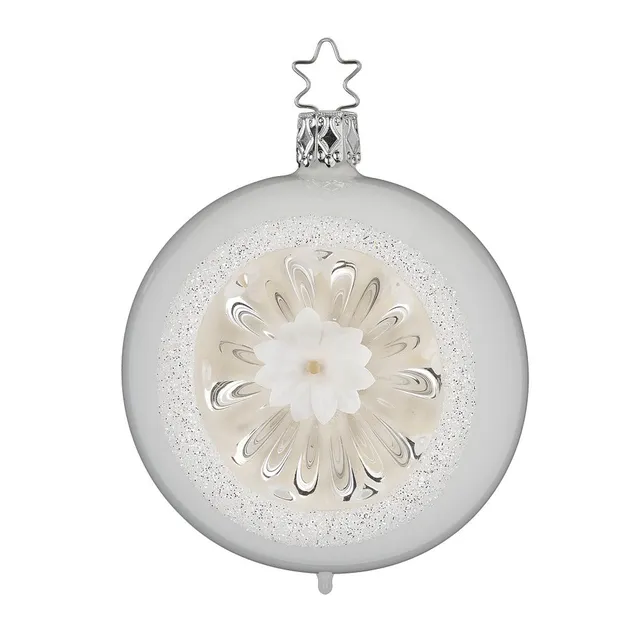 inge-glas-schneebl-te-christbaumkugel-8-cm-reflex image 1