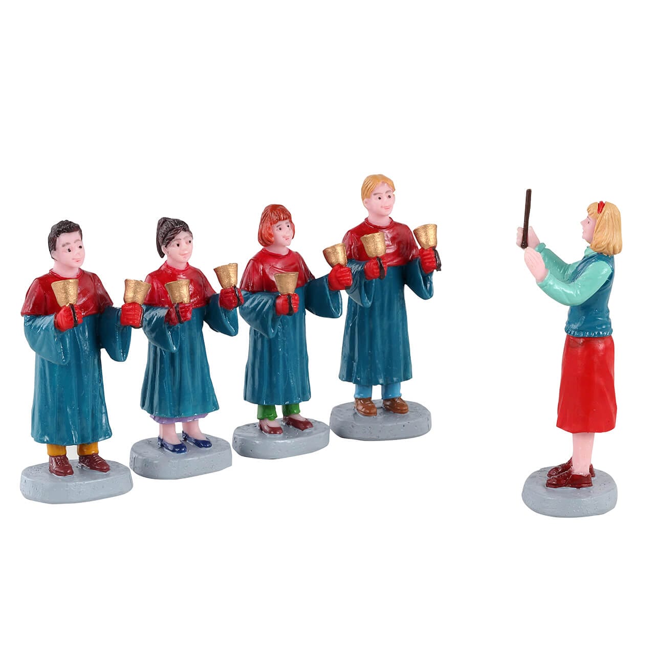 lemax-handbell-choir-weihnachtschor-miniaturfiguren image 1