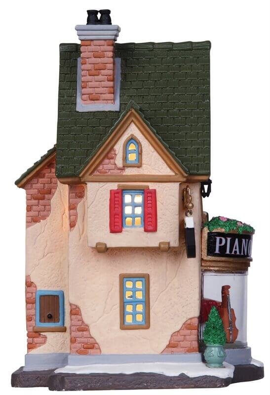 lemax-gilbert-s-piano-music-store-beleuchtetes-haus image 2