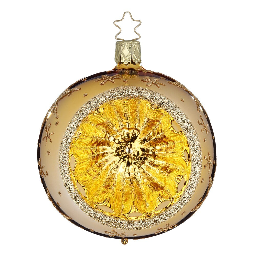 inge-glas-sternenhimmel-christbaumkugel-8-cm-gold image 1