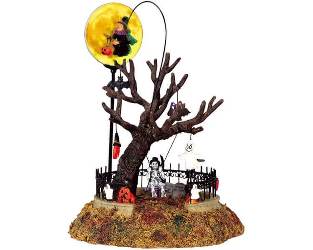 lemax-witch-s-joyride-spooky-town-figur image 1