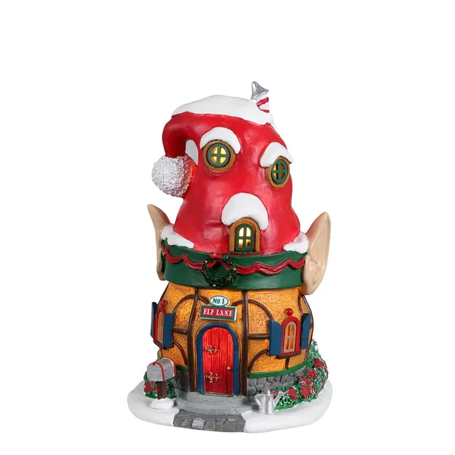 lemax-no-1-elf-lane-santa-s-wonderland-elfenhaus image 1