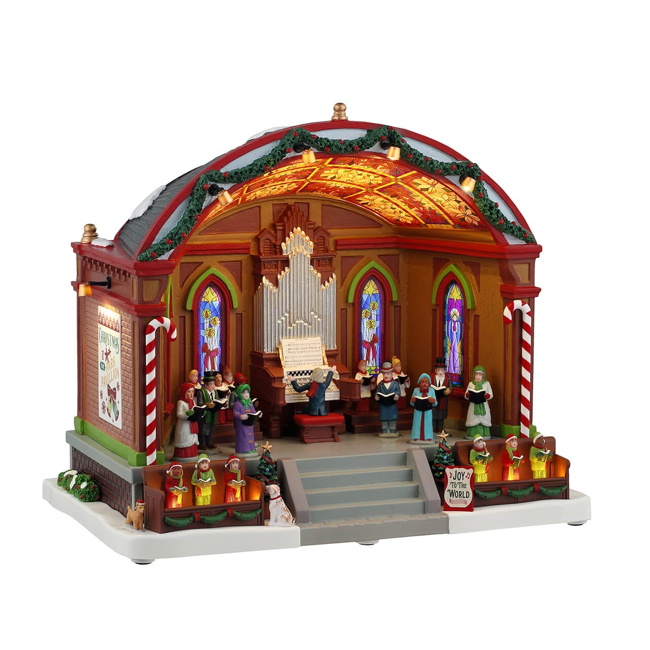 lemax-christmas-at-the-park-pavilion-caddington-musik-pavillon image 1