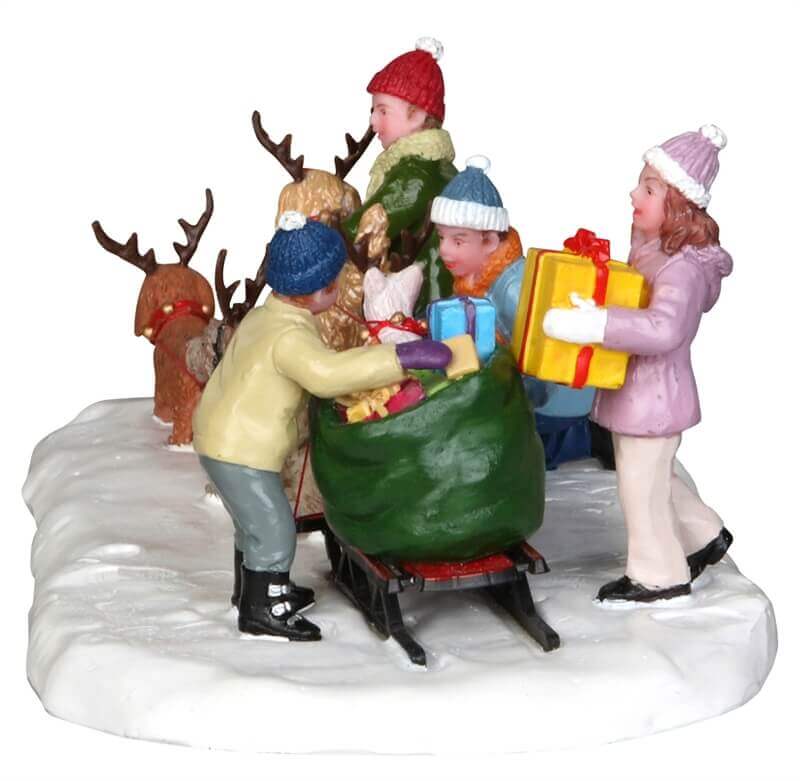 lemax-neighborhood-santas-weihnachtsmann-figuren-set image 2