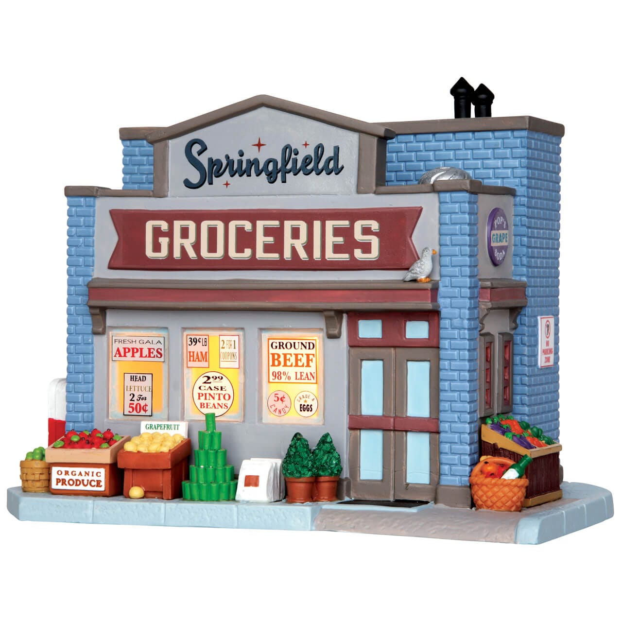 lemax-springfield-groceries-beleuchtetes-miniatur-lebensmittelgesch-ft image 4