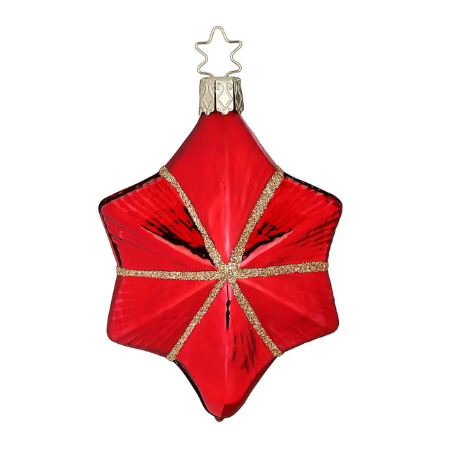 inge-glas-roter-stern-weihnachtsstern-aus-glas-9-5-cm image 1