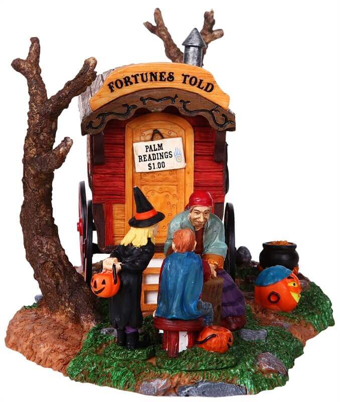 lemax-gypsy-wagon-spooky-town-miniatur-wagen image 2