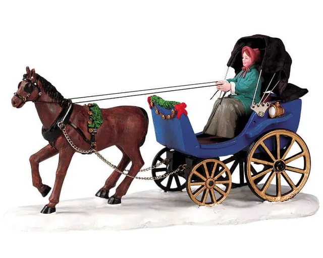 lemax-phaeton-carriage-kutsche-miniatur-weihnachtsdorf image 1
