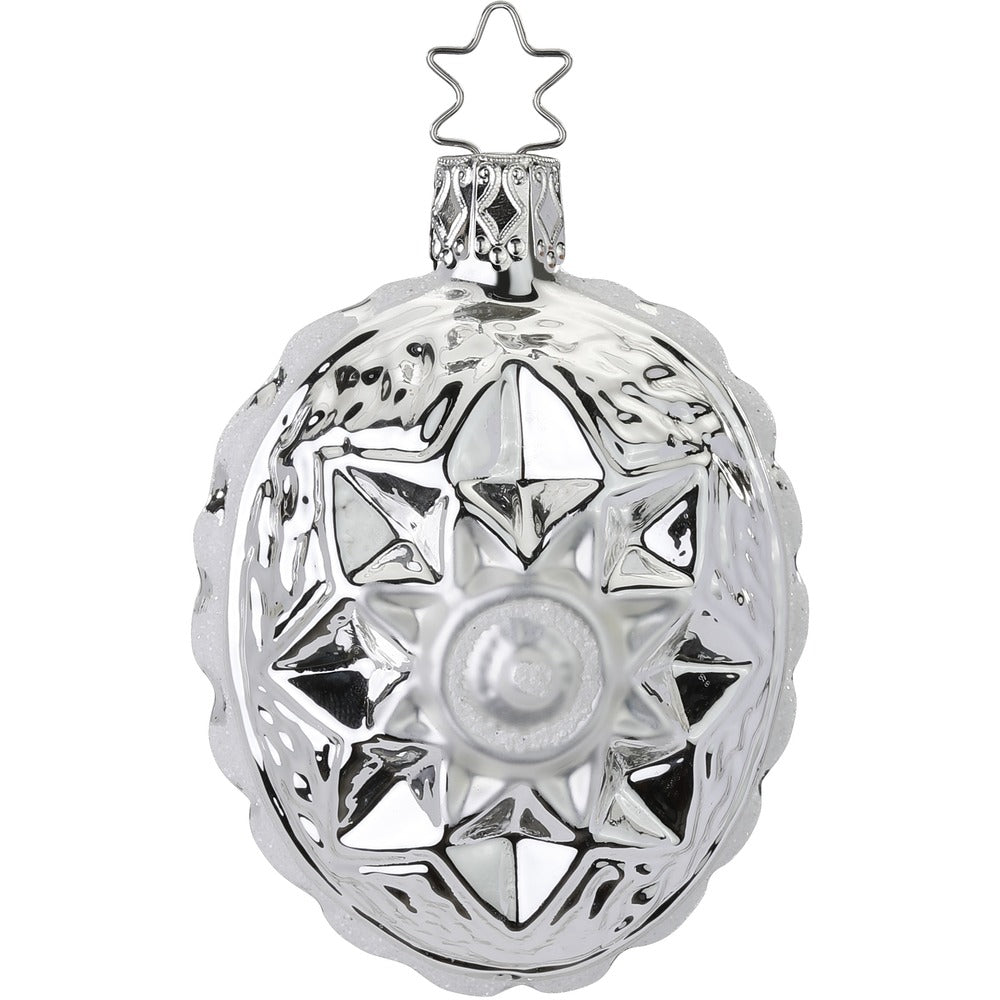 inge-glas-sternornament-christbaumkugel-7-5-cm-silber image 1