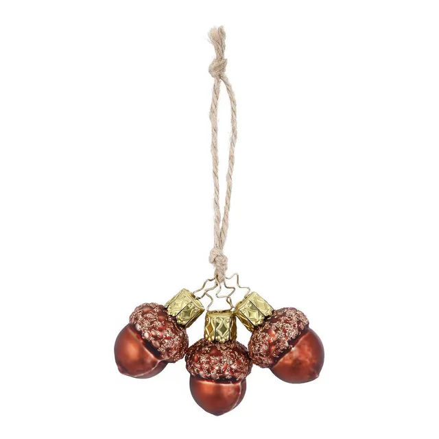 inge-glas-drei-eicheln-glasanh-nger-christbaumschmuck-4-cm image 1