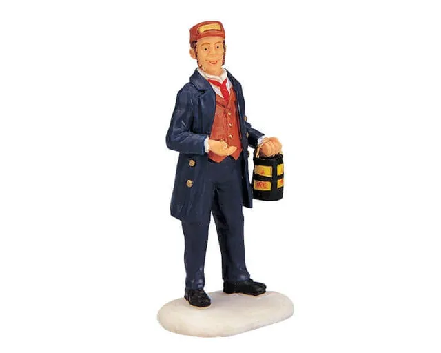 lemax-conductor-miniaturfigur-schaffner-weihnachtsdorf image 1
