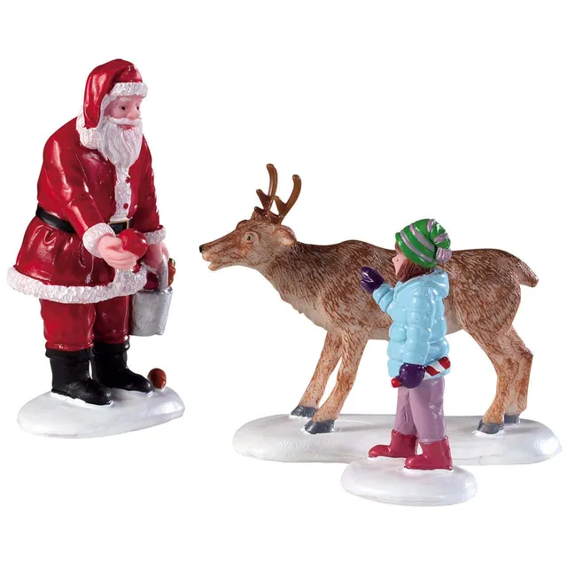 lemax-reindeer-goodies-rentier-figuren-set-vail-village image 1