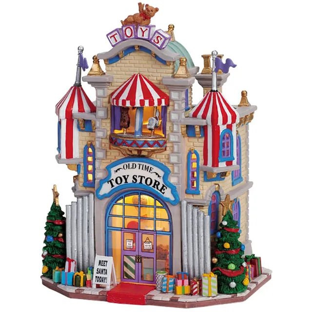 lemax-old-time-toy-store-miniatur-spielzeugladen image 1