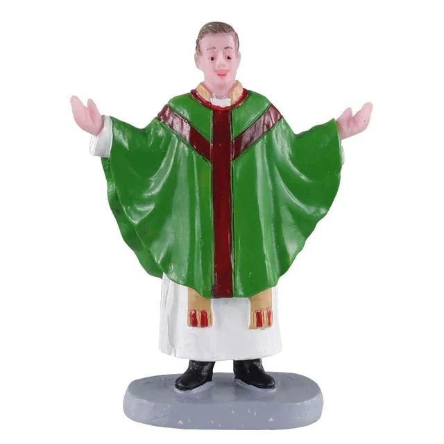lemax-parish-priest-caddington-miniatur-pfarrer-figur image 1