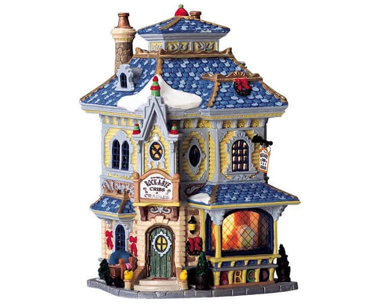 lemax-rock-a-bye-cribs-cradles-miniatur-shop-f-r-weihnachtsdorf image 1