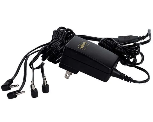 lemax-power-adaptor-3v-schwarz-4-fach-netzteil image 1