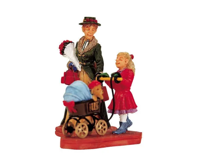 lemax-out-for-a-stroll-figurenset image 1