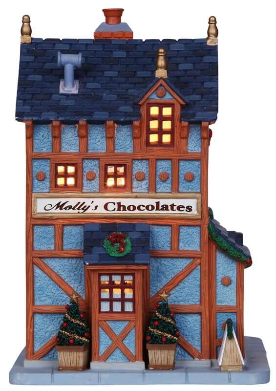 lemax-molly-s-house-of-chocolates-weihnachtsdorf-laden image 3