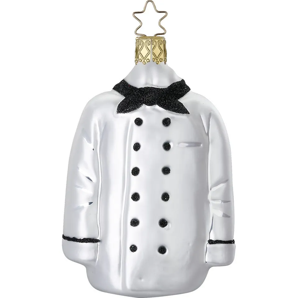 inge-glas-manufaktur-franz-sische-kochjacke-weihnachtsanh-nger-aus-glas-9-cm-wei image 1