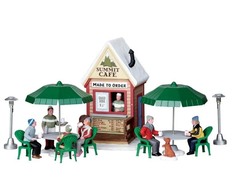 lemax-summit-cafe-weihnachtshaus-miniatur image 1