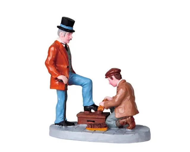 lemax-shoe-shine-boy-weihnachtsfigur-f-r-miniwelt image 1