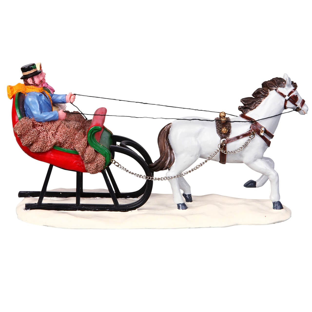 lemax-sleigh-ride-caddington-miniaturszene image 3