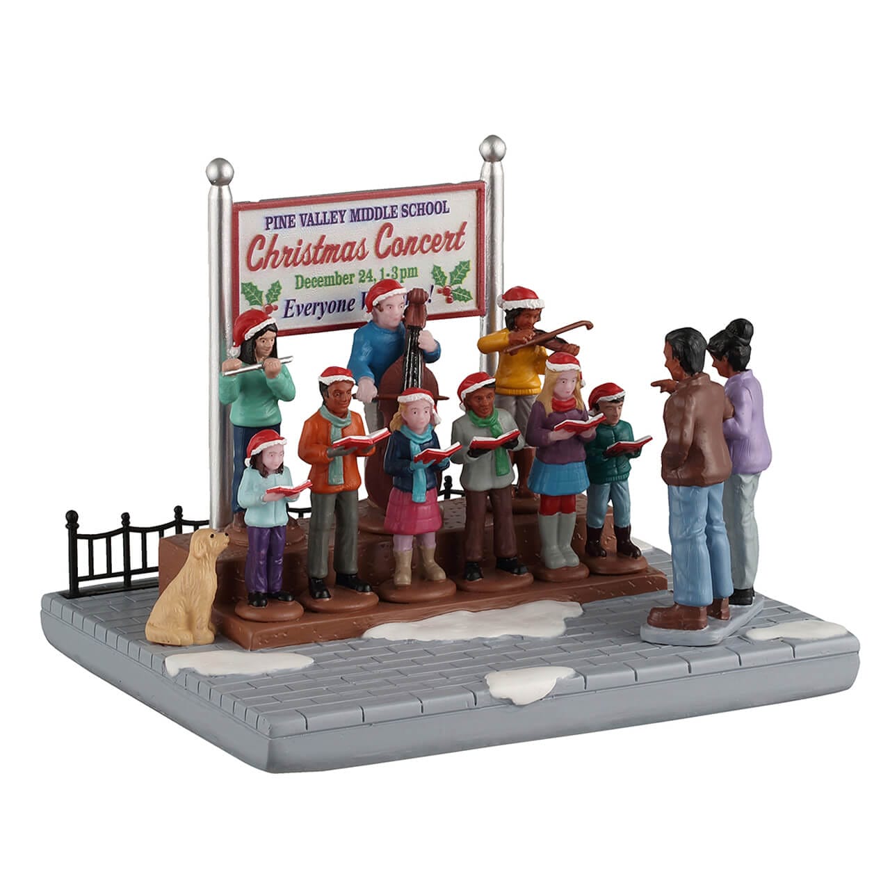 lemax-school-christmas-concert-miniaturszene image 1
