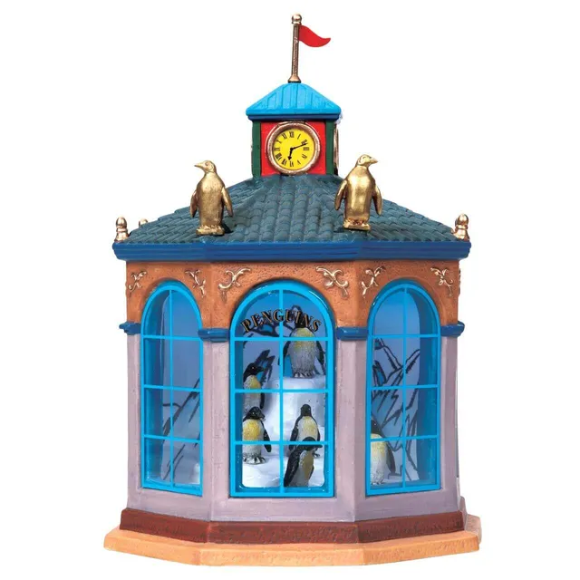 lemax-penguins-house-miniatur-haus image 1