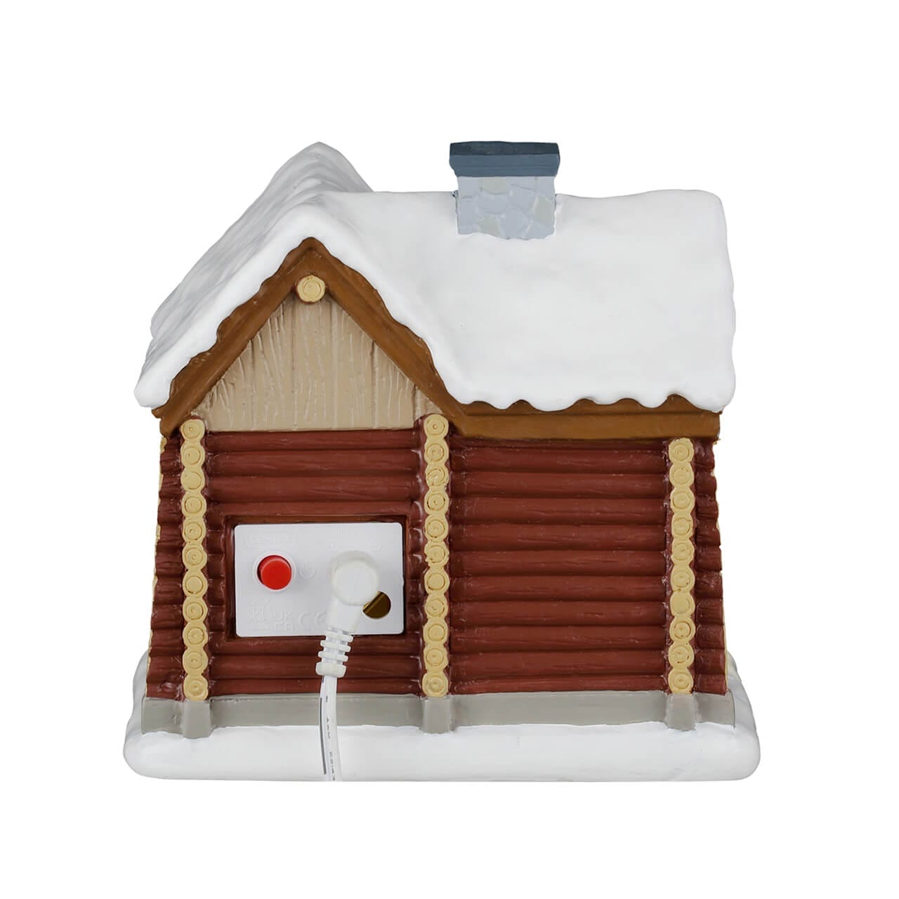 lemax-snowshoe-cabin-beleuchtete-blockh-tte-vail-village image 4