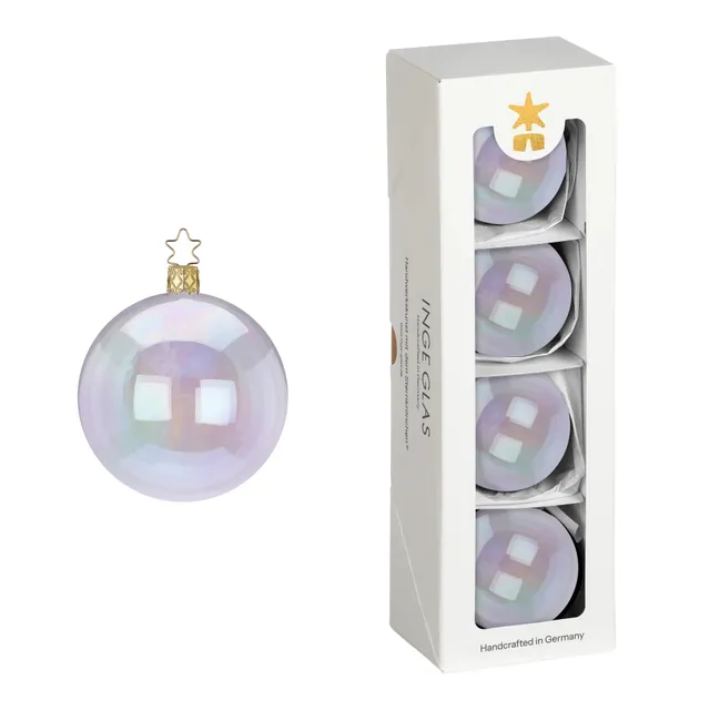 inge-glas-kugeln-irisierend-christbaumkugeln-6-cm-glasklar image 1