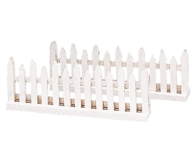 lemax-wooden-fence-miniatur-holzzaun-f-r-weihnachtsd-rfer image 1