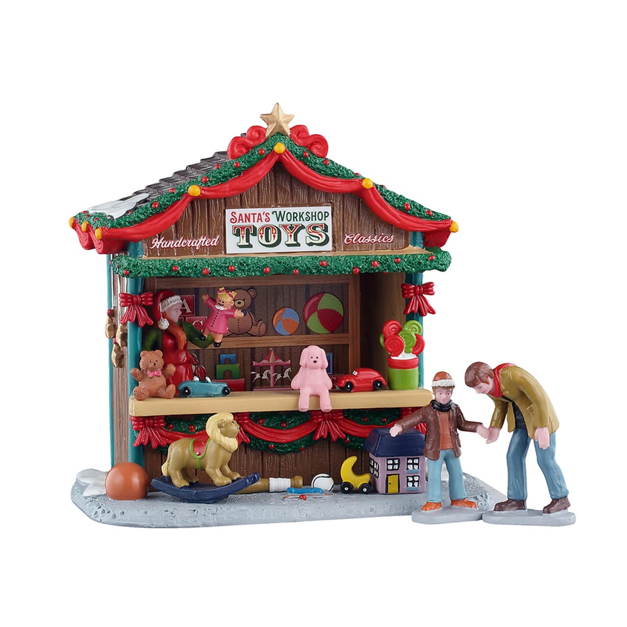 lemax-caddington-santa-s-workshop-toys-spielzeugladen image 1