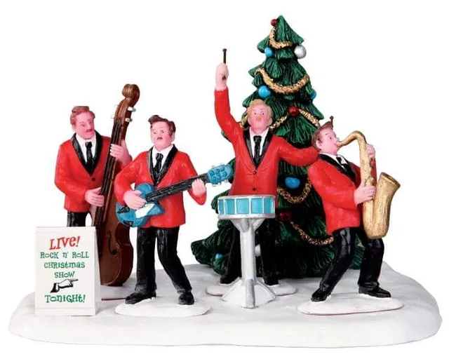 lemax-rockin-around-the-christmas-tree-miniaturfigur-weihnachten image 1