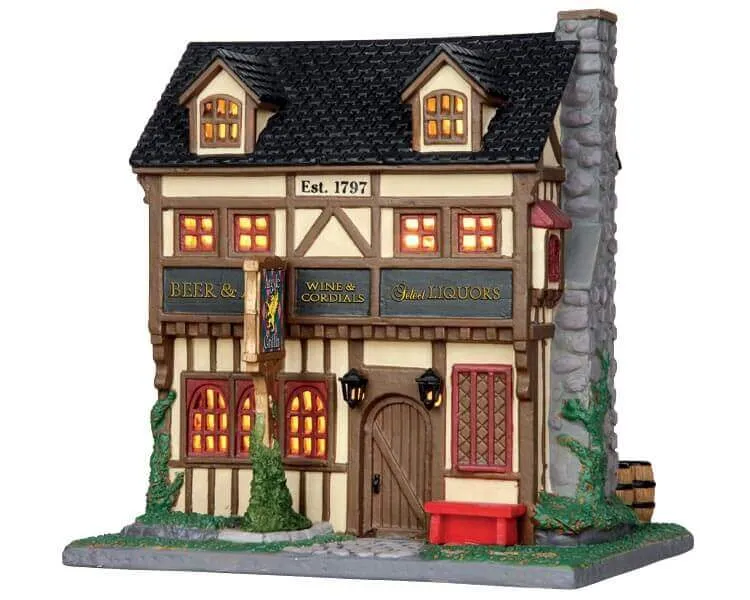 lemax-argyle-griffin-pub-weihnachtsdorf-haus image 1