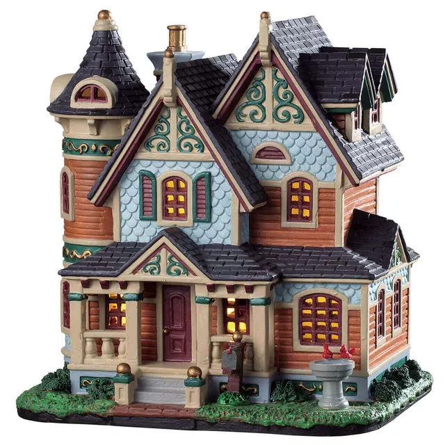 lemax-hayes-residence-wohnhaus-f-r-weihnachtsdorf-miniwelt image 1