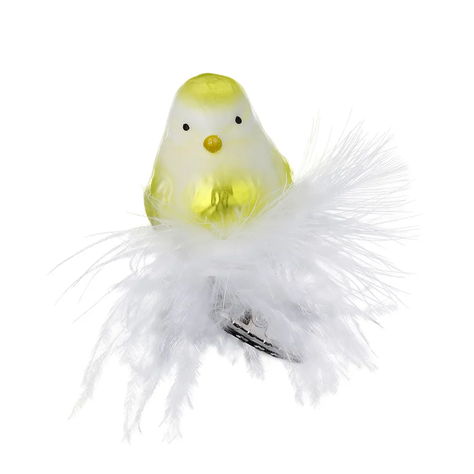 inge-glas-vogel-christbaumanh-nger-gelb-5-5-cm image 1