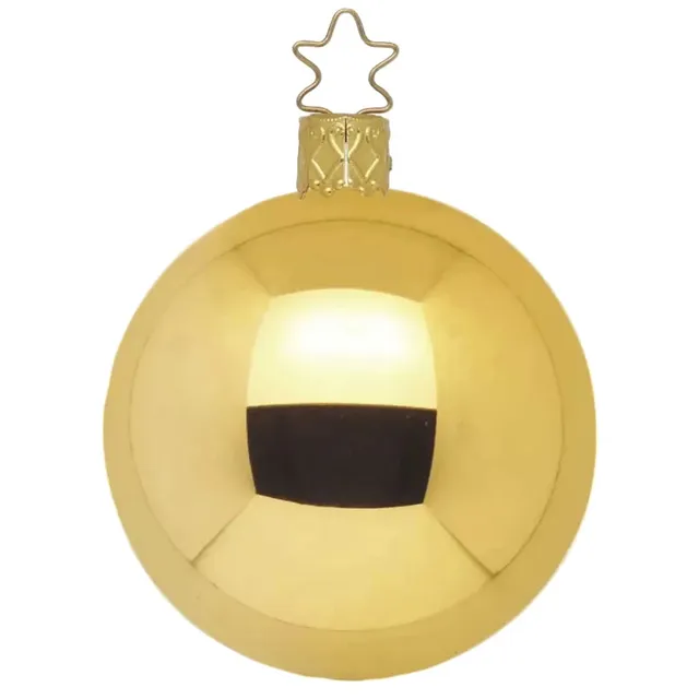 inge-glas-kugel-christbaumkugel-inkagold-glanz-15-cm image 1