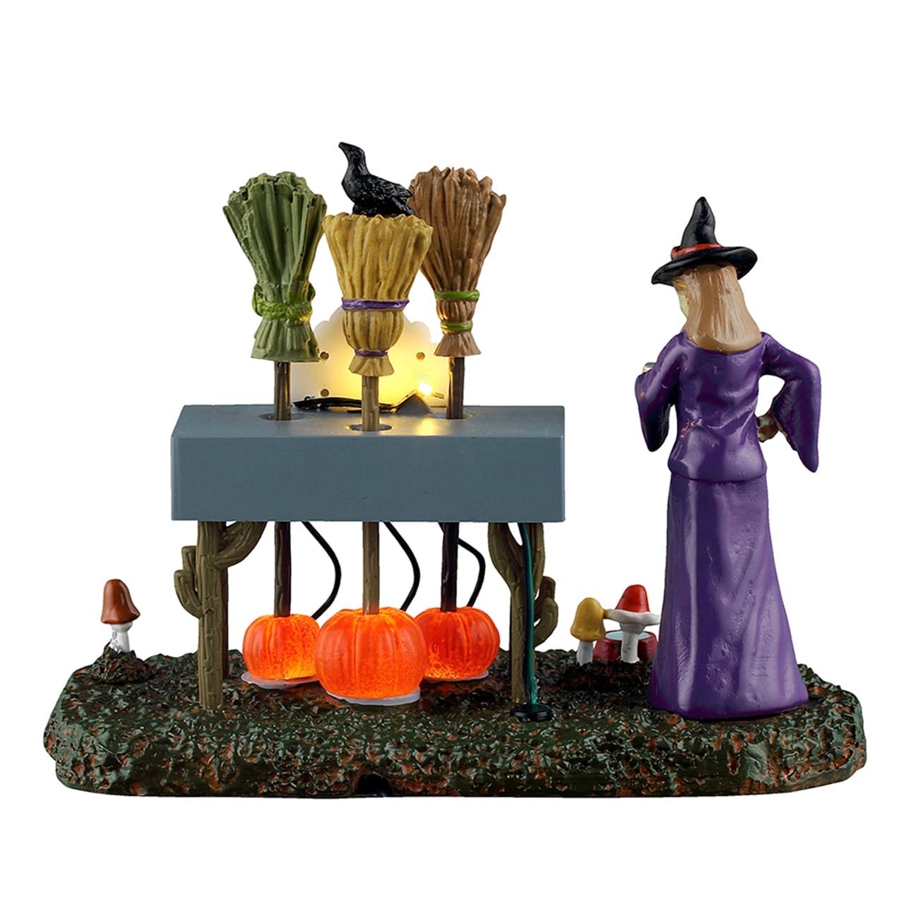 lemax-broom-charging-station-halloween-accessoire image 2