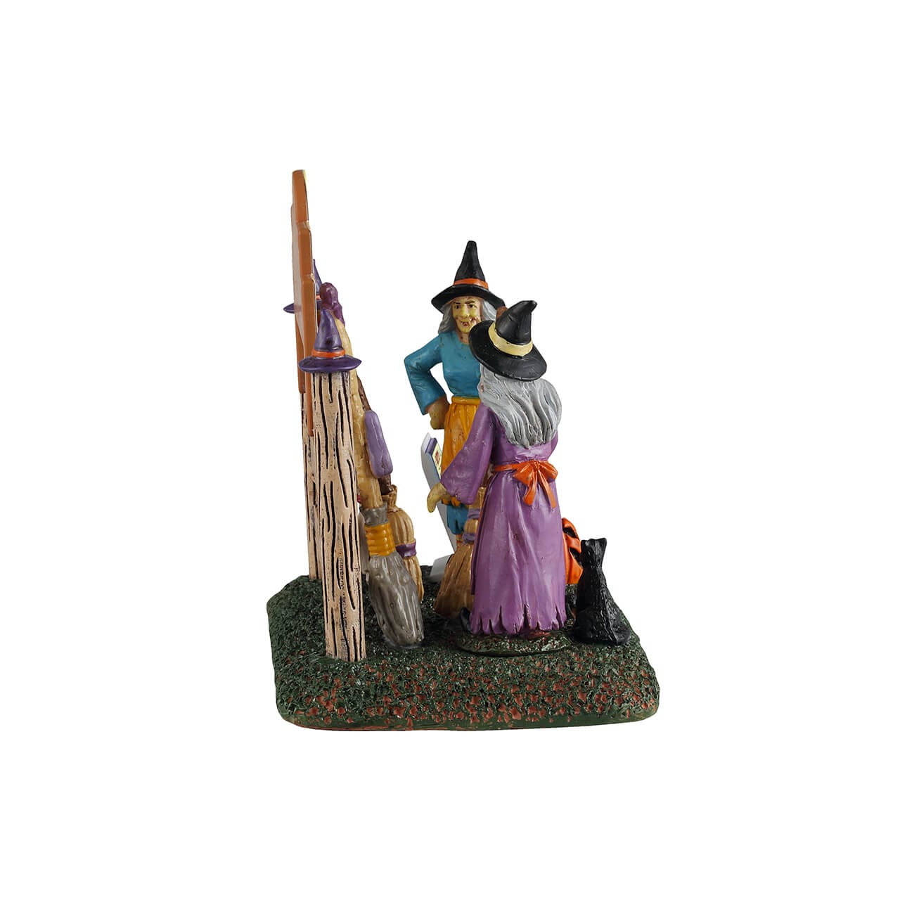 lemax-brooms-to-go-spooky-town-hexen-shop-miniatur image 2