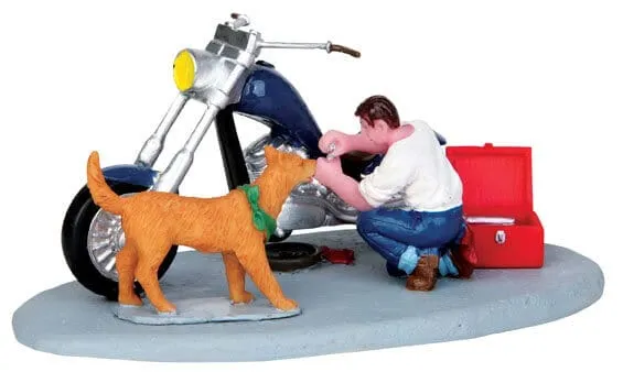 lemax-grease-monkey-miniaturfigur-holidays-seasons image 1