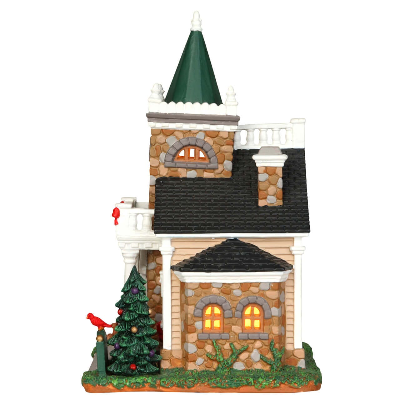 lemax-cedar-creek-church-kirche-miniaturhaus image 2