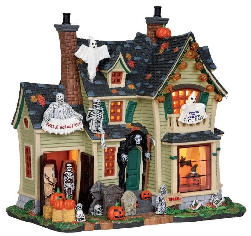 lemax-scariest-halloween-house-spooky-town-gruselhaus image 1