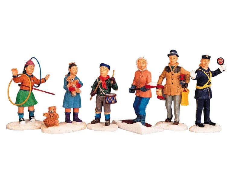 lemax-winter-village-figurines-miniatur-figuren-set image 1