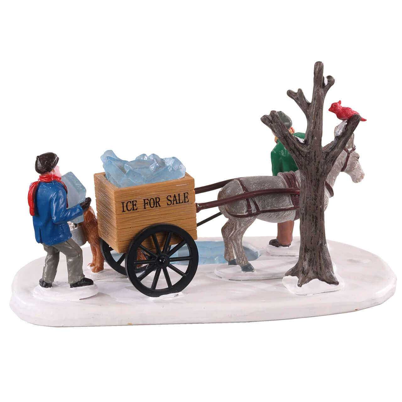lemax-ice-rakers-miniaturfigur-pferdekutsche-mit-eisbl-cken image 4