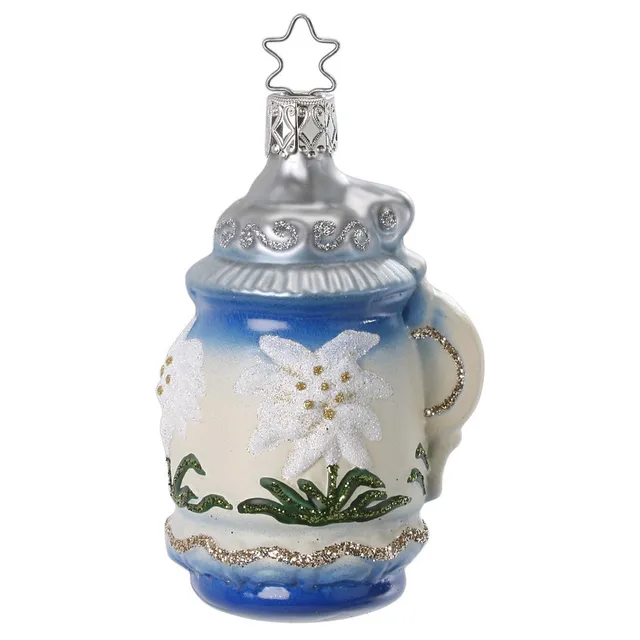 inge-glas-bayerischer-bierkrug-glasfigur-8-cm-wei image 1