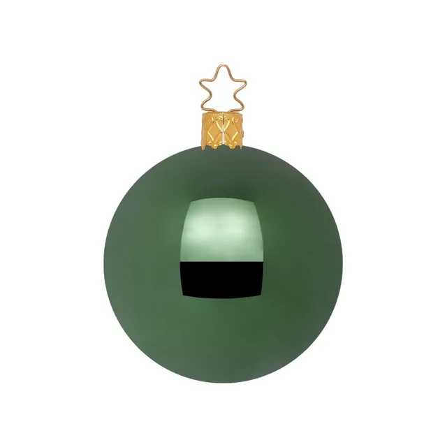 inge-glas-christbaumkugel-jagdgr-n-glanz-12-cm image 1